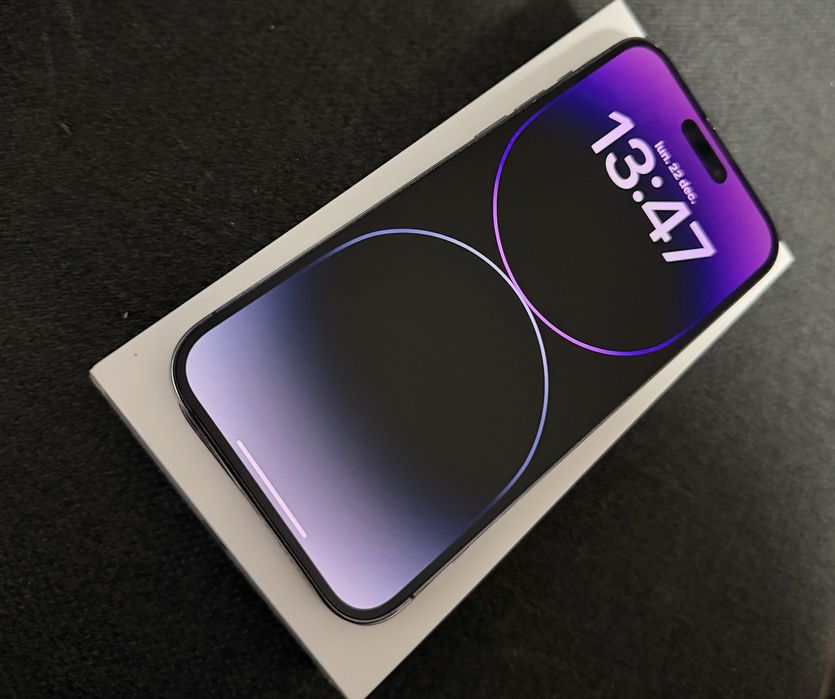 Vand Iphone 14 ProMax , DeepPurple , 256gb+36 de huse