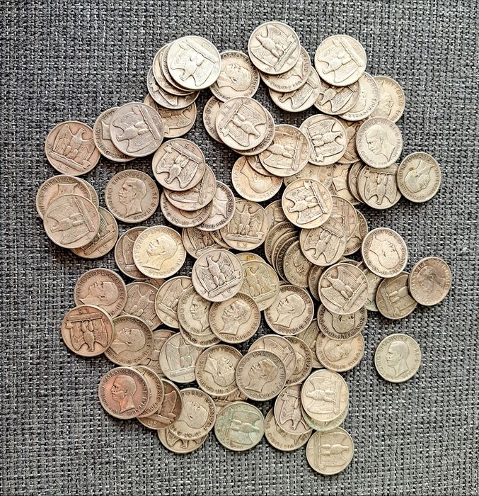 5 lire 1927-1930 - 100 buc.