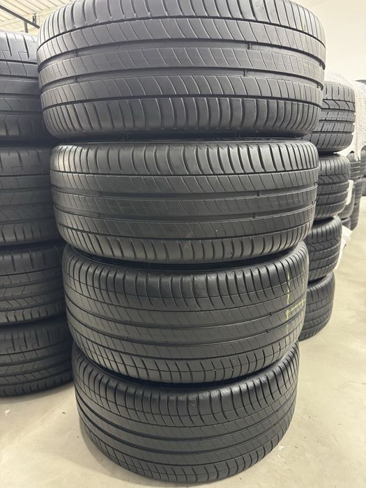 Jante Bmw Seria 5 R19 G30 G31 Originale M664 Negru Lucios Michelin de vara * Runflat 2024 95%