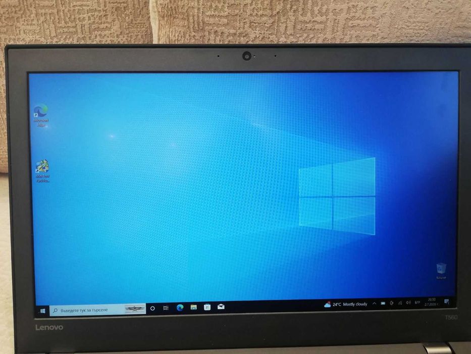 Лаптоп Lenovo ThinkPad T560  i5, RAM 16GB, 256 GB  SSD