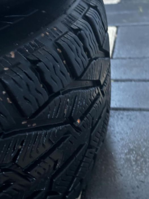 Jante set si Cauciucuri iarna, stare foarte buna
