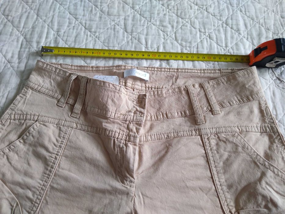 Pantalon chic trei sferturi damă, italienești