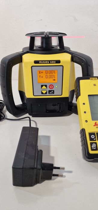 Leica Rugby 680 Nivela Laser Dubla panta Calibrat 2028