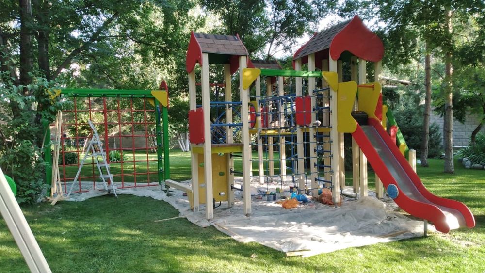 Ремонт детских площадок , плотник столяр