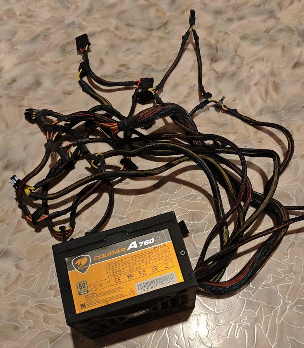 Блок питания Cougar A760 80 plus Bronze