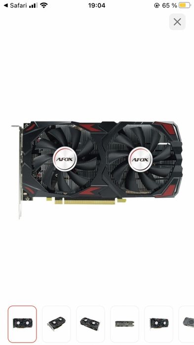 Видеокарта rx 580 8 gb