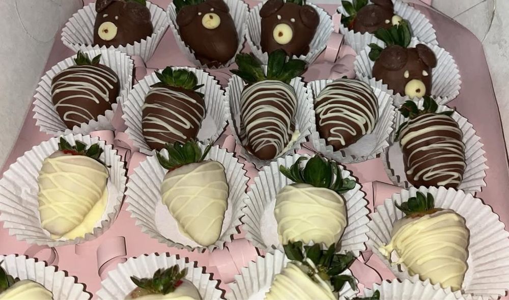 Клубника в шоколаде боксы