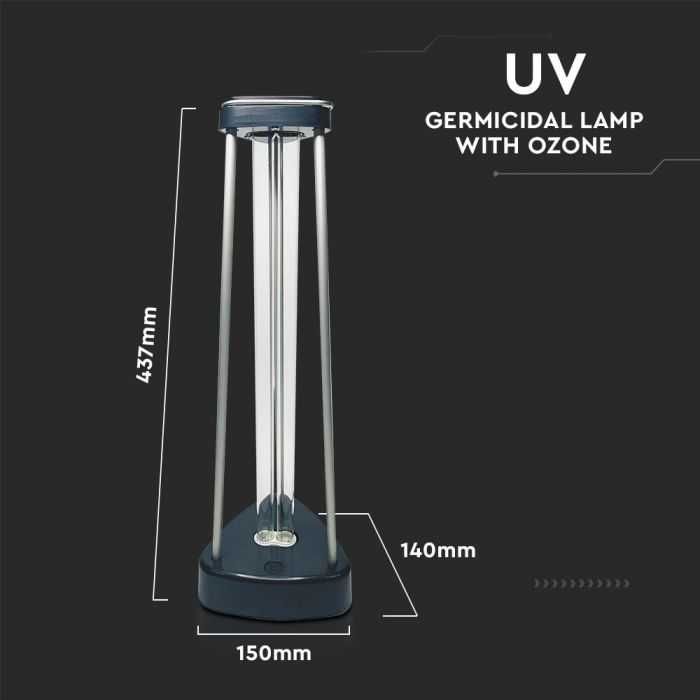 Lampa Ultraviolete UV-C Germicidal VT-3238, 38W