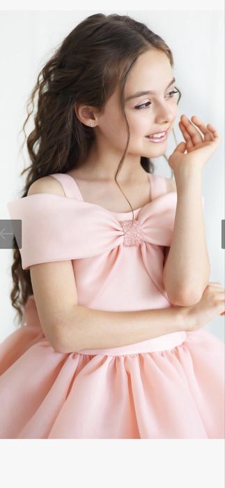 Нова Детска Луксозна Рокля Petite Fleur