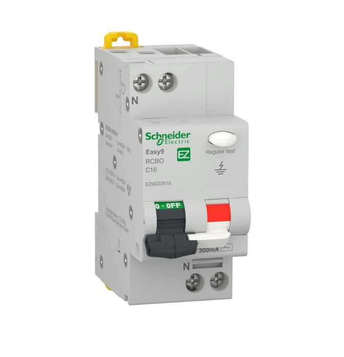Întrerupator automat diferential RCBO Easy 9 1P+N 16A/300mA tip AC
