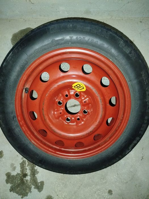 Vand 4 roti Volkswagen pe 14,roata slim Fiat pe 15 si capace Fiat pe15