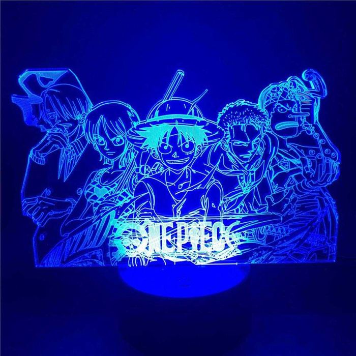 3D нощни лампa LED