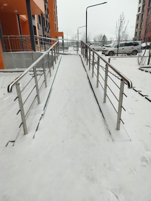 Перила из нержавеющей стали