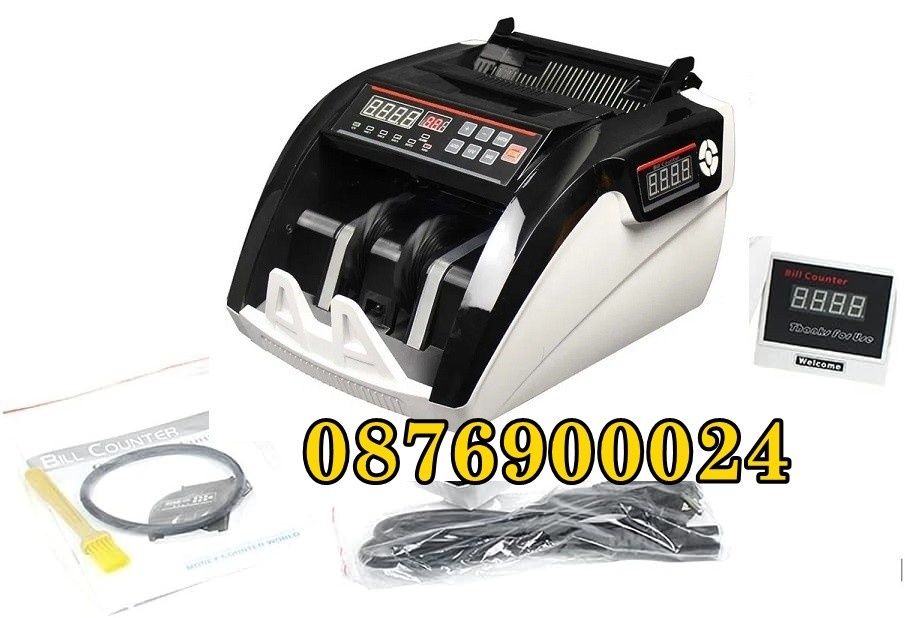 ПРОМО! Банкнотоброячна Машина за броене на пари Фалшиви банкноти