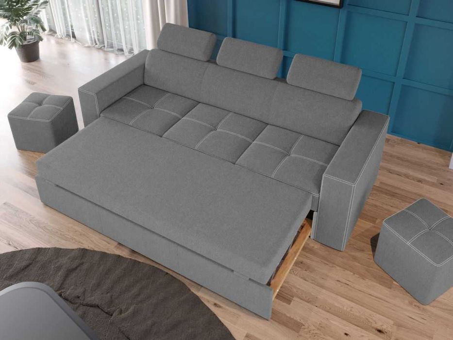 Canapea Paloma Gri Deschis - Transport Gratuit in 4-10 zile