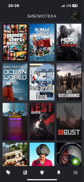 Аккаунт стим steam