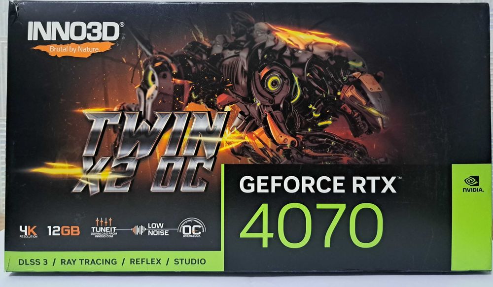 видеокарта rtx 4070 12gb(GDDR6X)