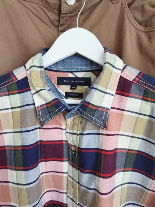 Tommy Hilfiger/Мъжка риза Vintage fit!