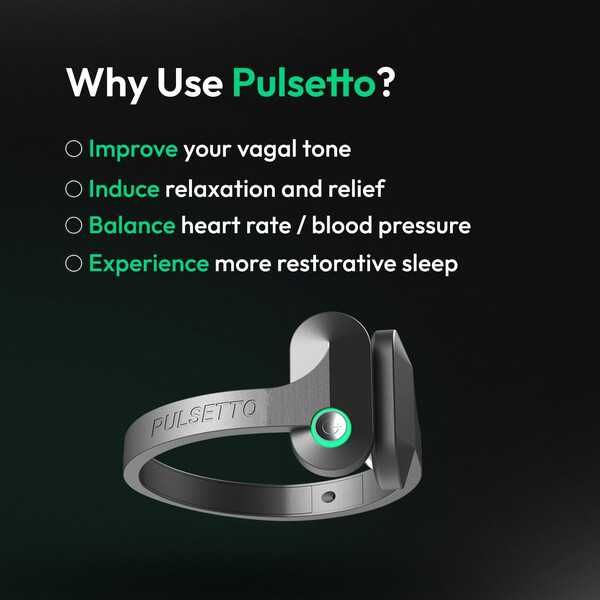 Vând Pulsetto Lite - Stimulator Nerv Vag