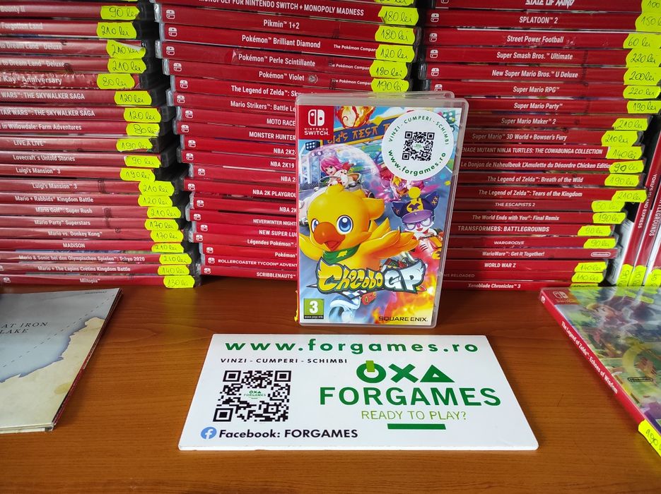 Vindem jocuri Nintendo Switch Chocobo GP Switch Forgames.ro
