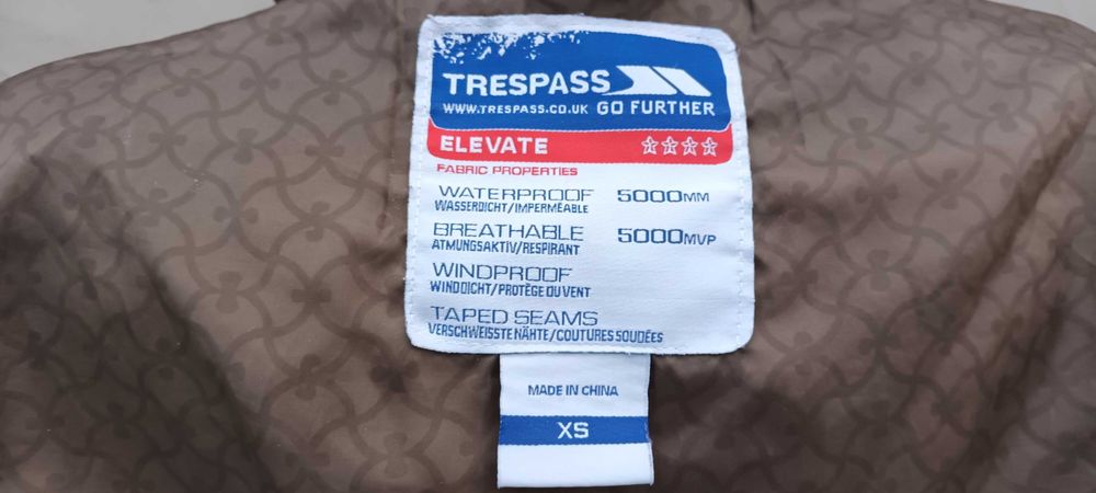 **TresPass | geaca outdoor mar. 36 | XS - S