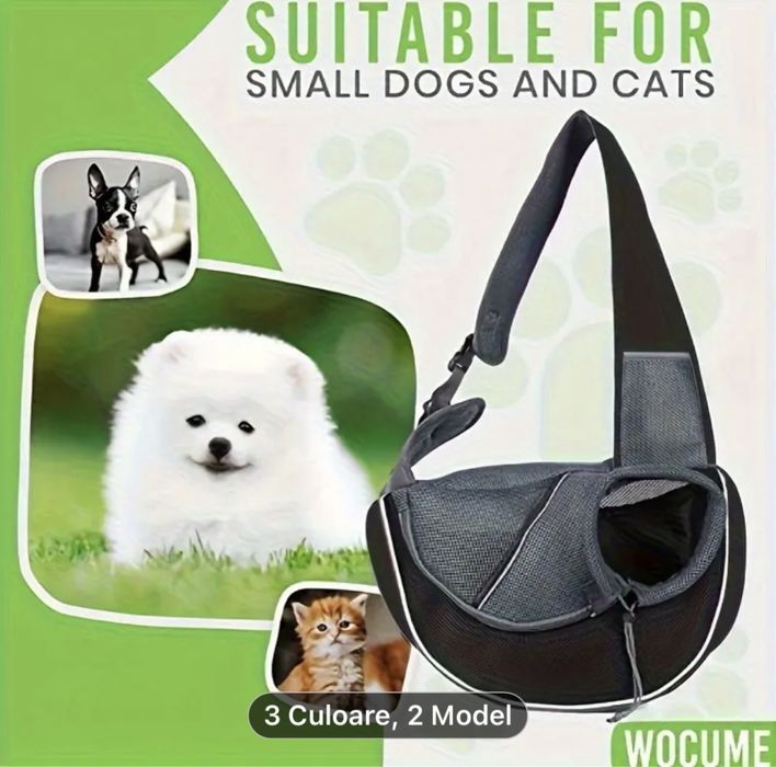 Geanta de umar pentru pisica sau caine