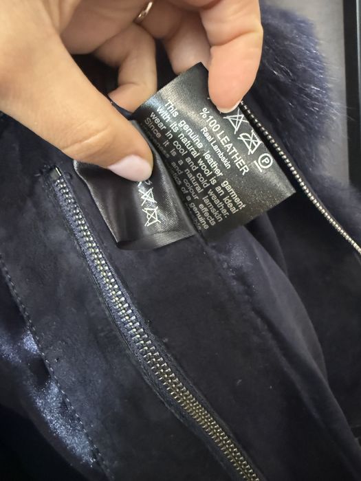 Палто от естествен косъм