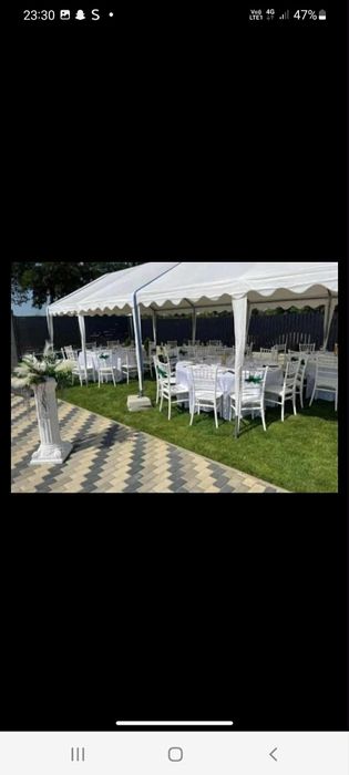 Mese si scaune de inchirat