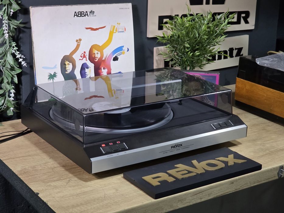 Pick-up REVOX  B-795, full automatic  direct drive, doza ELAC  DN-795E