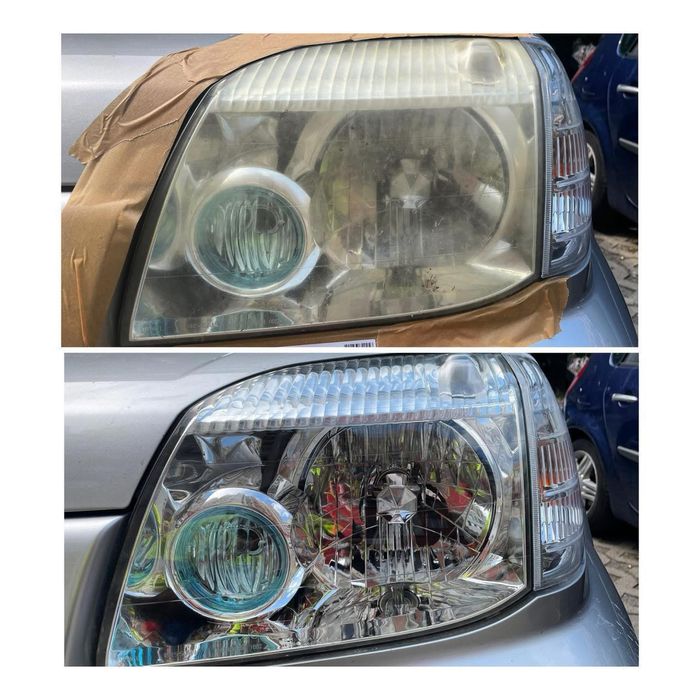 *НА ВАШ АДРЕС* Професионално полиране на фарове,челни стъкла и стопове