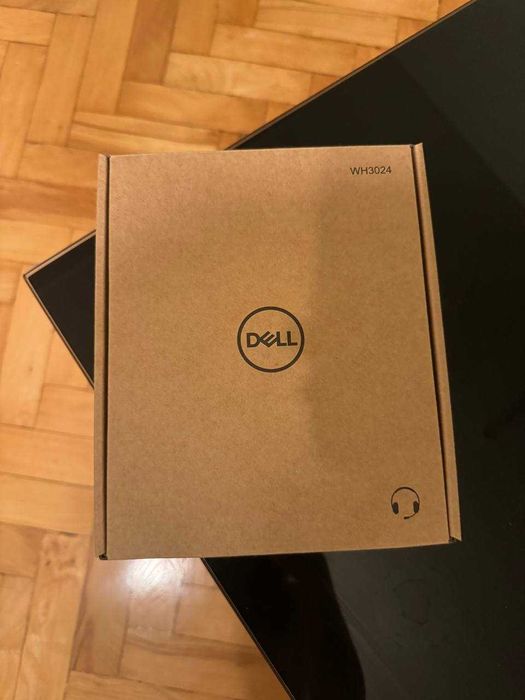 Casti PC Dell, WH3024, USB-C, 2m, negru
