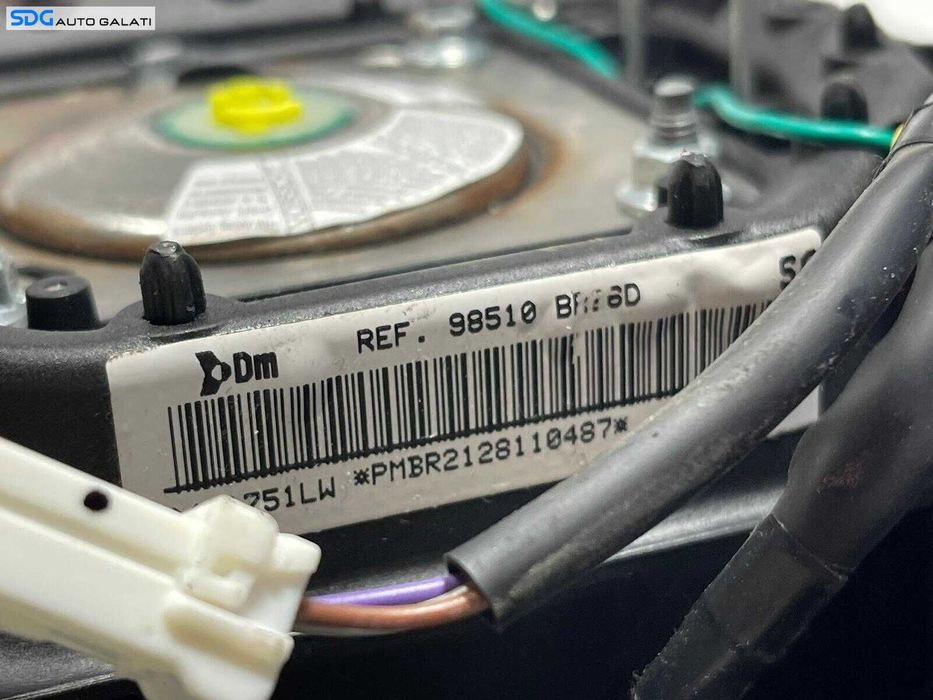 Airbag de pe Volan Modelul cu Comenzi Nissan Qashqai J10 2007 - 2013 Cod 98510BR26D [2769]