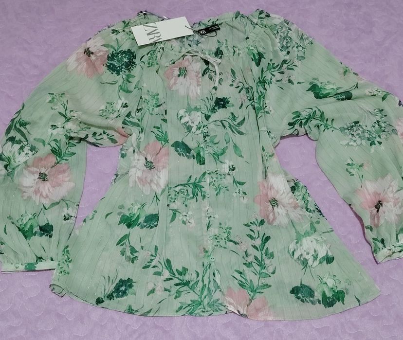 Блузка Zara оригинал. Размер S /M