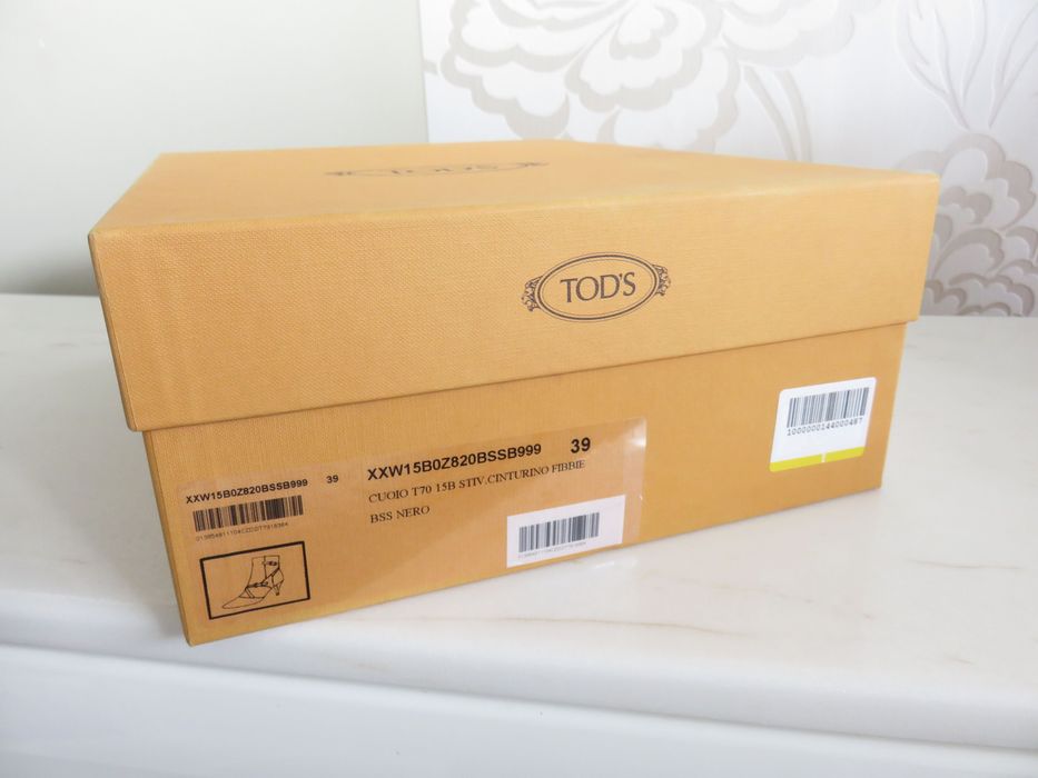 Кожени боти Tod's, 39, нови