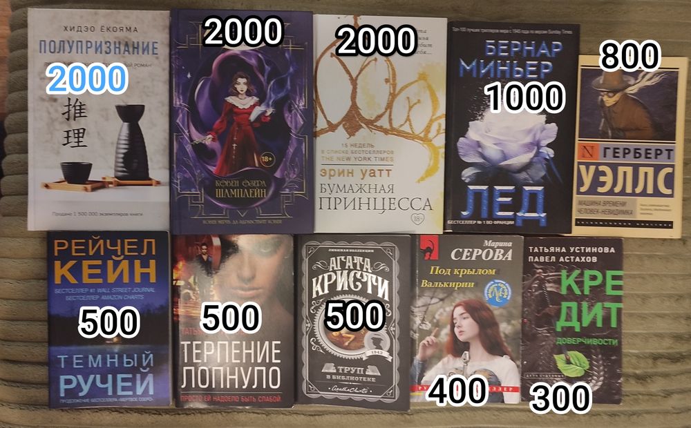 Продам книги детективы