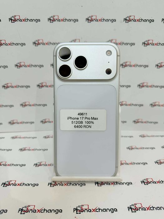 iPhone 17 Pro Max Silver 512GB Neverlocked  49611
