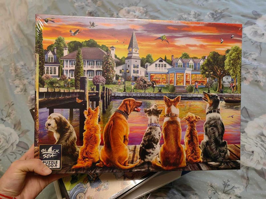 Продавам чисто нови пъзели от 1000 части на различни марки