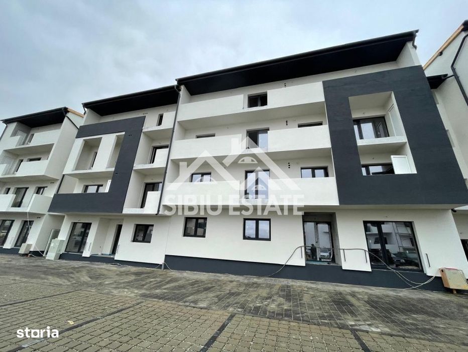Apartament decomandat cu 2 camere-s.utila 52.57 mp, si gradina
