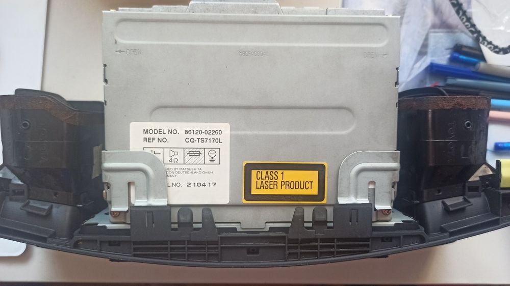 CD player за Toyota Corolla (E120; E130) (2000-2007)