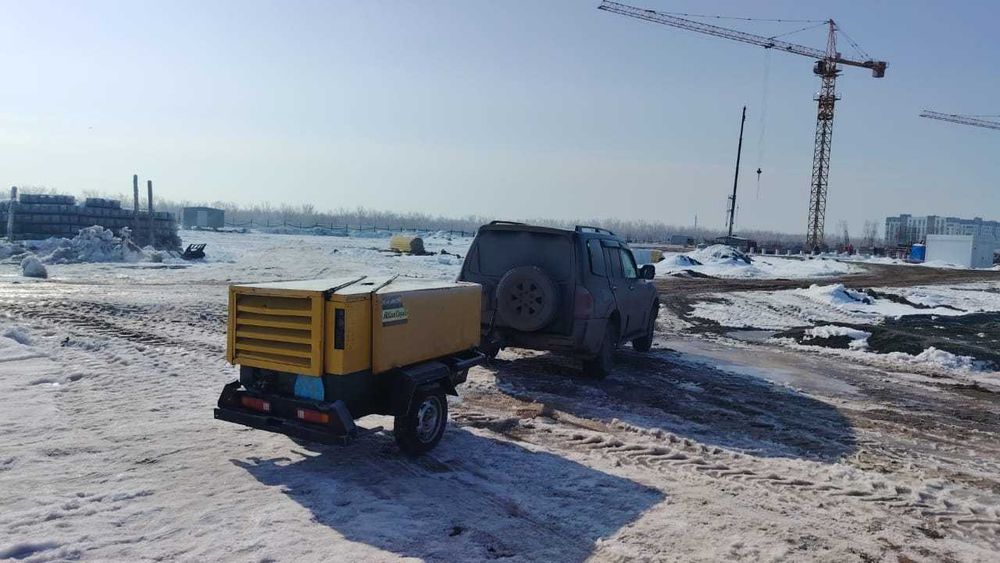 Услуги компрессора. Аренда компрессора.