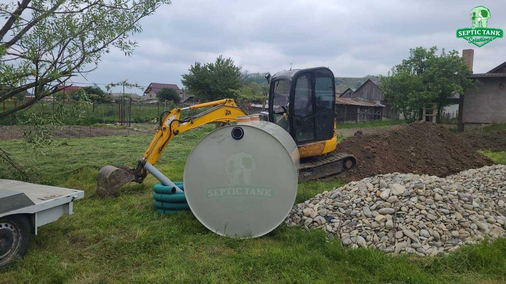 PACHET: Fosa Septica 2000L + Montaj INCLUS - Gata in 1 Zi, GARANTIE!
