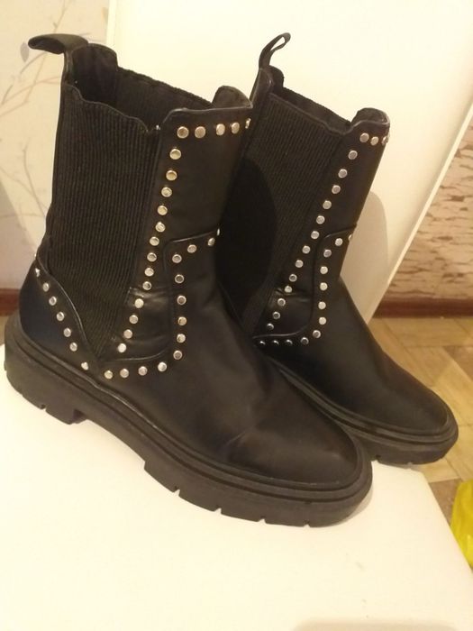 Сапоги демисезонные Zara