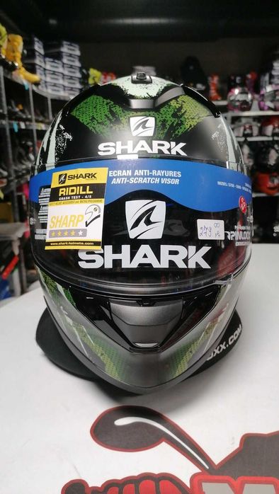 Каска Shark RIDILL 1.2 Threezy Mat/ SPRING
