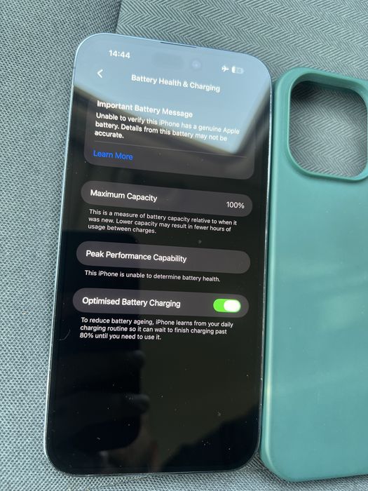 Iphone 14 pro max 100% battery