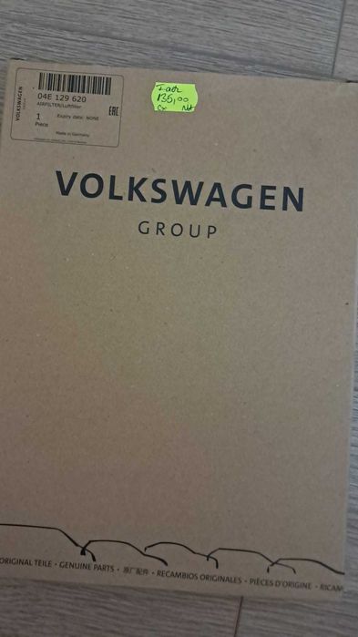 Pachet Revizie Original VW - Ulei Mobil 1 ESP 5W-30 (4L) + 3 Filtre VW Group (Noi)