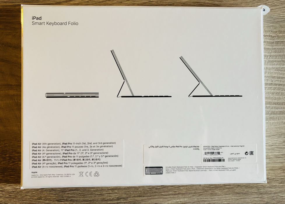 Husa iPad tableta 11 inch Smart Keyboard folio cu tastatura NOU-SIGILAT