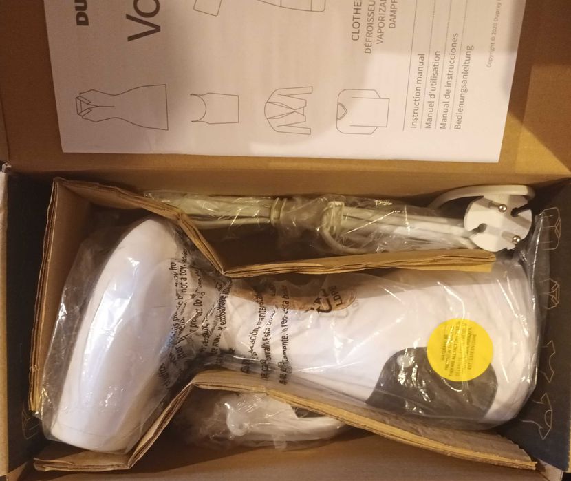 Dupray Voila 3-в-1 преносим уред за гладене с пара 1200W