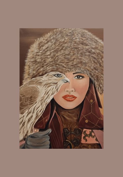 Картина холст масло.