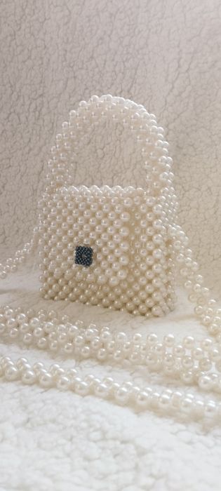 Стильная сумка из бусин