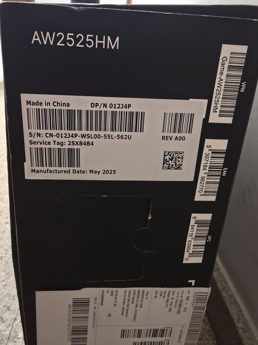Гейминг монитор Alienware AW2525HM